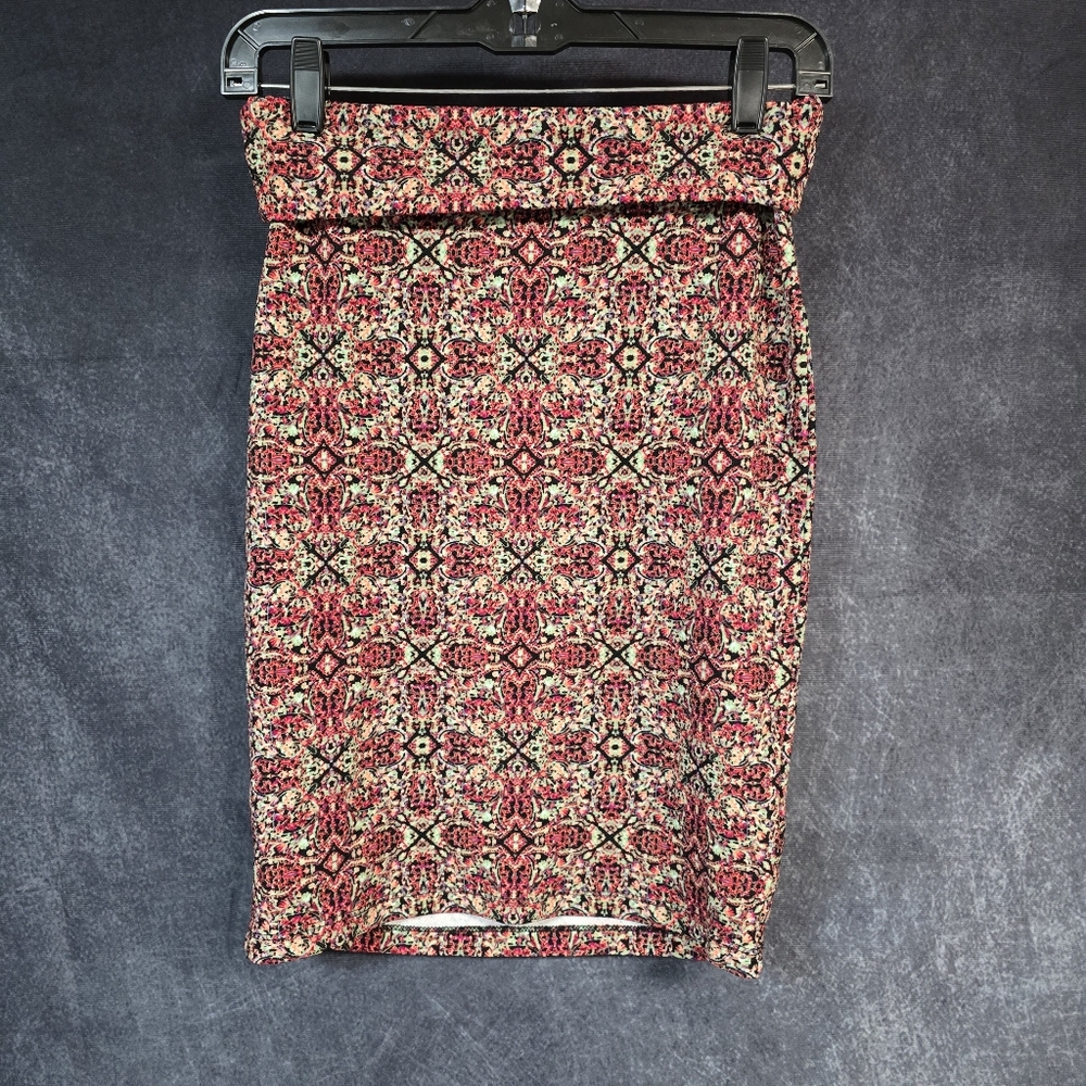 Floral Patterned Women's Skirt